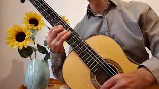 "MINUETTO Op.11, n. 3". Fernando SOR. 1778 - 1839. UMBERTO REALINO Guitar.