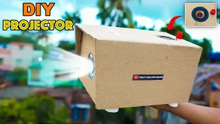 How To Make Projector || DIY Projector || Smartphone Projector