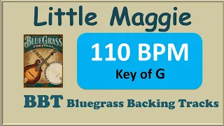 Little Maggie 110 BBM bluegrass backing track