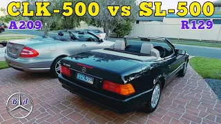 CLK500 A209 vs SL500 R129, which one should you buy?