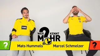 Mats Hummels vs Marcel Schmelzer | Who knows more? - BVB-Challenge