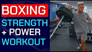 Strength and Power Workout for Boxing | Fabio Wardley