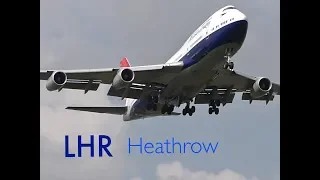 Plane Spotting *Arrivals Compilation* RW09L London Heathrow Incl.EK Sky Cargo, Liveries..more