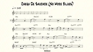 Chega De Saudade (No More Blues) Melody With Metronome (BPM 145)