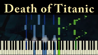 James Horner - Death of Titanic (OST "Titanic") [piano tutorial + sheet piano]