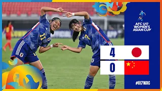 #U17WAC | Group B : Japan 4 - 0 China PR