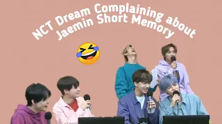 NCT Dream Complaining About Jaemin Short Memory