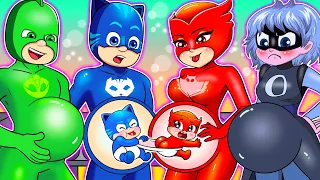 Pj Masks, BUT BREWING CUTE PREGNANT? BABY FACTORY - Catboy's Life Story - PJ MASKS 2D Animation