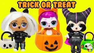 LOL Surprise Dolls Trick Or Treat Lil Sister, Big Sisters, Brothers, OMG Halloween Costumes