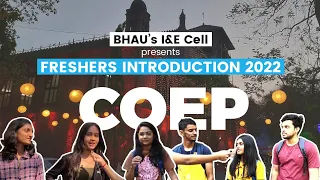 COEP Tech Freshers' Introduction Video 2022 by BIEC