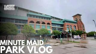 Minute Maid Park Houston Astros stadium ballpark tour and vlog!