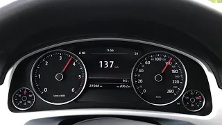 VW Touareg V8 TDI 7P Stage 1 0-200 km/h acceleration