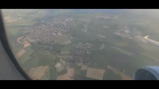 Air France A320 take off  from Paris Charles De Gaulle airport