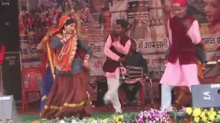 साली दीपिका घुंघुर बजे दे छुम...Uttarayani mela Bageshwar 2018.