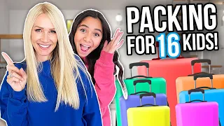 PACKING for NEW YORK w/ MOM of 16 KiDS!! *What NOT to do!!*