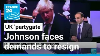 'Partygate': Conservative MPs to submit letters of no confidence in UK Johnson • FRANCE 24 English