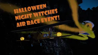 War Thunder - Halloween Night Witches Air Race Event!