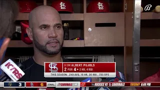 Albert Pujols: 'I'm the grandpa in this clubhouse'