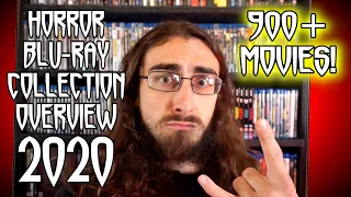 HORROR Blu-Ray Collection Overview for 2020 - 900+ Movies!