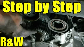 How to Replace the Timing Belt on a VW Passat AUDI A4 A6 2.8L Engine Part 1