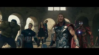 Avengers vs Ultron - Battle of Sokovia - Avengers: Age of Ultron (2015) Movie [4K HD CLIP]