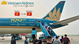 Domestic in Vietnam on a B787! | Trip Report | Vietnam Airlines B787-10 | Hanoi - Saigon