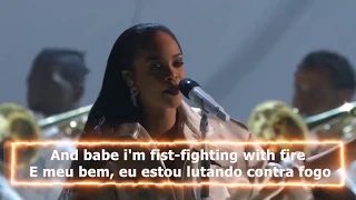 Rihanna  Love On The Brain Legendado Inglês Português