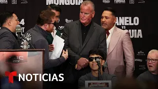 'El Canelo' le responde a Óscar de la Hoya, tras enfrentamiento | Noticias Telemundo