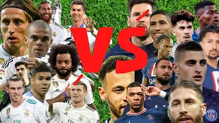 2023 PSG VS 2016 RMA🔥 COMPARISON 🔥 (Messi, Neymar, Mbappe, Ronaldo, Benzema, Bale, Modric) #ronaldo