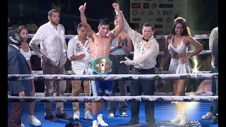 Chano Chaparro💪🏾 se coronó campeón Nacional superwelter 🏅