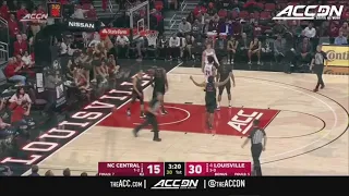 NC Central vs. Louisville Men's Basketball Highlights (2019-20)