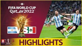 Messi magic sets up win | Argentina v Mexico | FIFA World Cup Qatar 2022 #messi #argentina #fifa #22