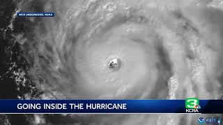 NOAA scientists used drones to take measurements inside the most dangerous part of Hurricane Ian