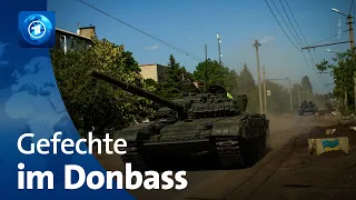 Ukraine-Krieg: Vormarsch russischer Truppen im Donbass