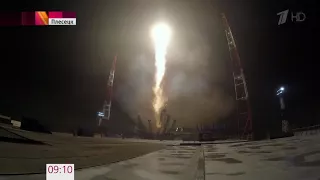 С космодрома «Плесецк» стартовала ракета носитель «Союз»