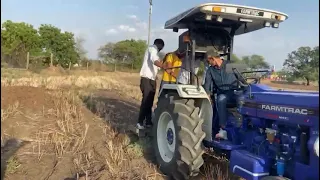 Farmtrac 45 Powermaxx with 11 tine Cultivator