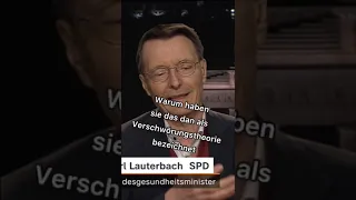 Lauterbach hat von Impfnebenwirkungen gewusst