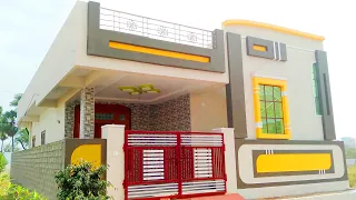 30 x 50 west facing 2 bhk house plan with real walkthrough || 3 cents house plan @ hyderabad