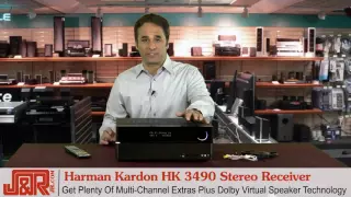 Harmon Kardon HK 3490 Stereo Receiver - JR.com