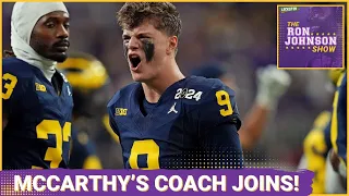 J.J. McCarthy's Former Head Coach Joins to Talk Minnesota Vikings Fit | The Ron Johnson Show