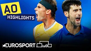 Novak Djokovic vs Rafael Nadal Highlights | Australian Open 2019 Final | Eurosport