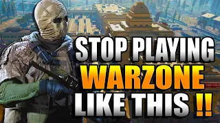 What NOT To Do in WARZONE! Get BETTER at WARZONE! Warzone Tips! (Warzone Training)