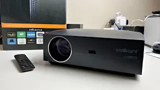VIVIBRIGHT F30UP Native 1080p LED Video Projector - 4200 LUMENS - Under £200