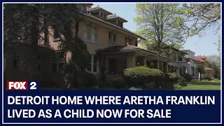 Detroit home where Aretha Franklin lived as a child now for sale