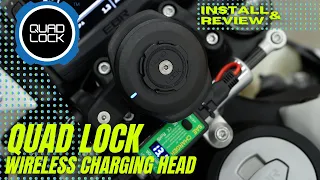 Quad Lock Weatherproof Wireless Charging Head | Install & Review