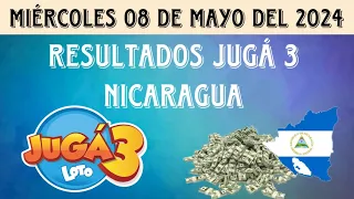 RESULTADOS JUGÁ 3 NICARAGUA DEL MIÉRCOLES 08 DE MAYO DEL 2024