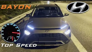 HYUNDAI BAYON (2022) 1.4 mpi (100 hp) Acceleration & Top Speed @TOP SPEED MASTERS