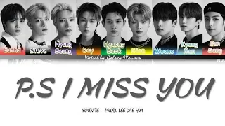 YOUNITE 유나이트 (Prod by LEE DAEHWI) - "P.S I MISS YOU" (Han/Eng/Viet color coded lyrics/ 가사)