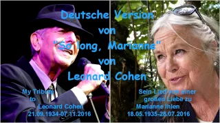 Bis dann, Marianne (Cover von "So long, Marianne" von Leonard Cohen )