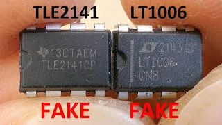 Fake OpAmps from eBay, how to test OpAmps